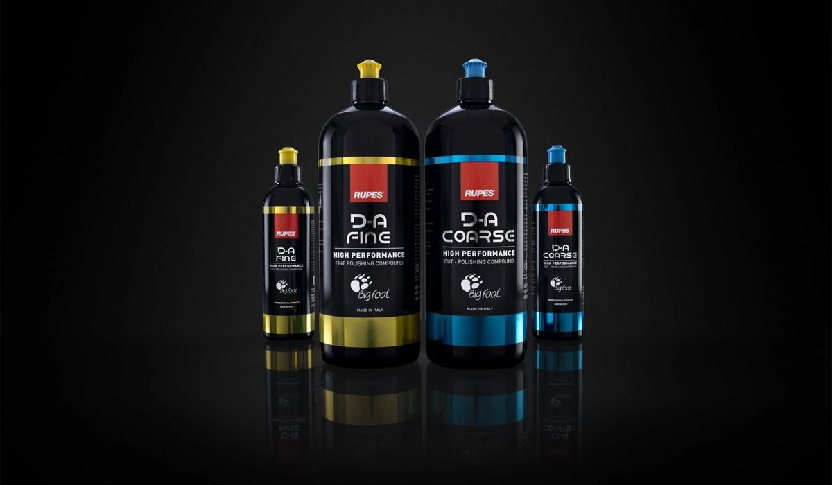 Cutting compound and finishing polish bottles